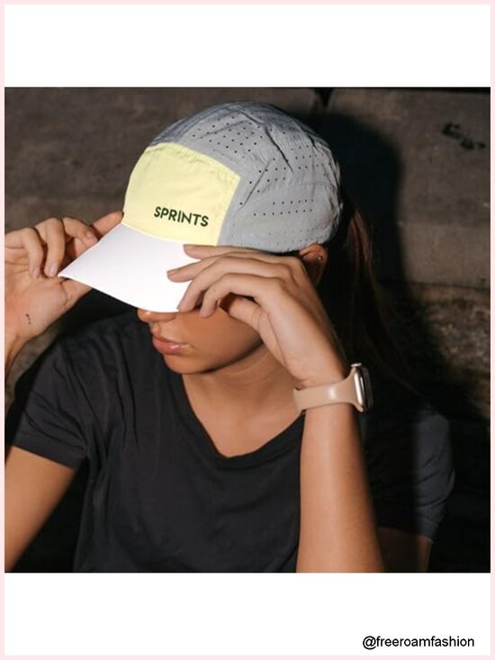 Lightweight Quick Dry Running Sport Hat, Baseball Cap, Polyester, Unisex main image 6